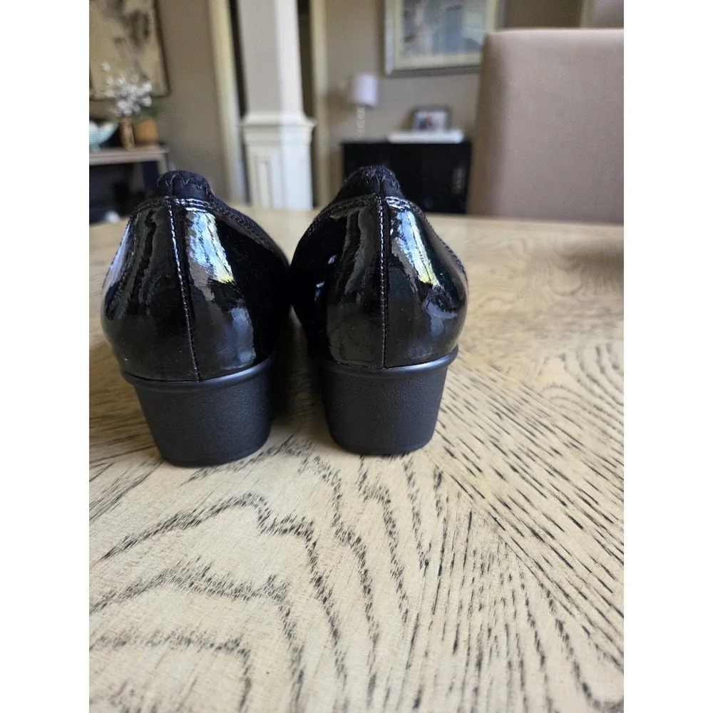 Cliffs by White Mountain Bowie Wedge Pumps 9.5 Black Professional Comfort Career